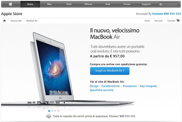 MacBook Air Apple Store