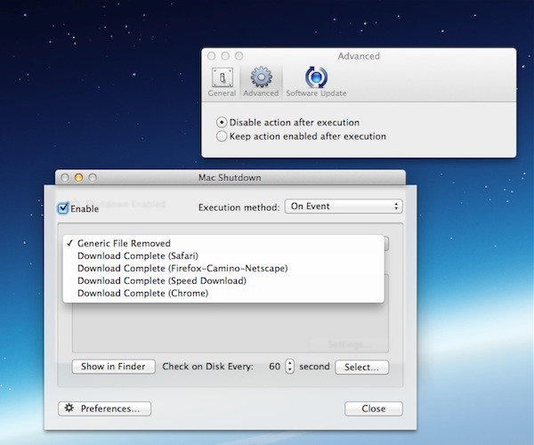 mac shutdown screen