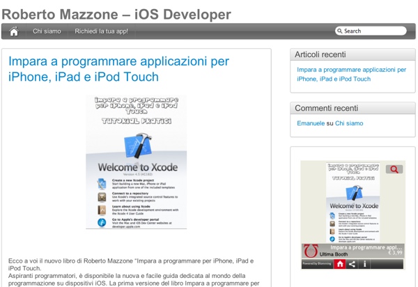 Impara a programmare applicazioni per iPhone, iPad e iPod touch