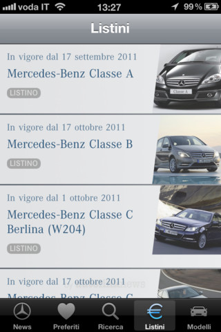MercedesNews app per iPhone e iPad
