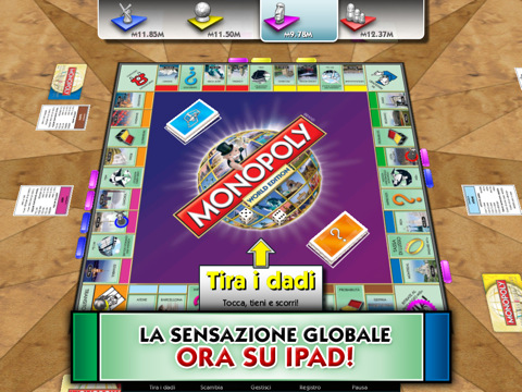 Monopoly here and now: The World Edition for iPad