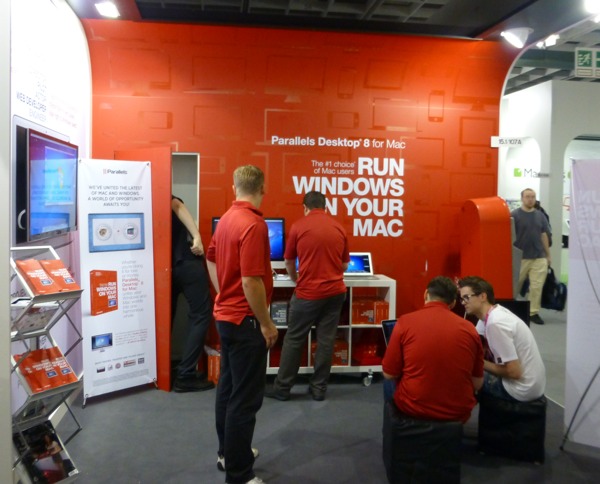 Parallels 8 stand IFA 2012