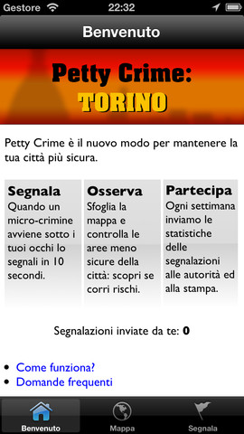 Petty Crime: Torino è gratis per iPhone e iPad.