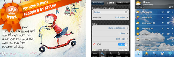 migliori app italiane 2012