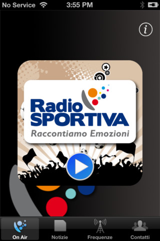 RadioSportiva su iPhone