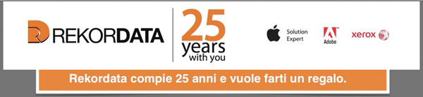 rekordata 25 anni