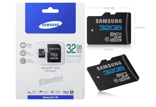 samsung micro sd 32 GB