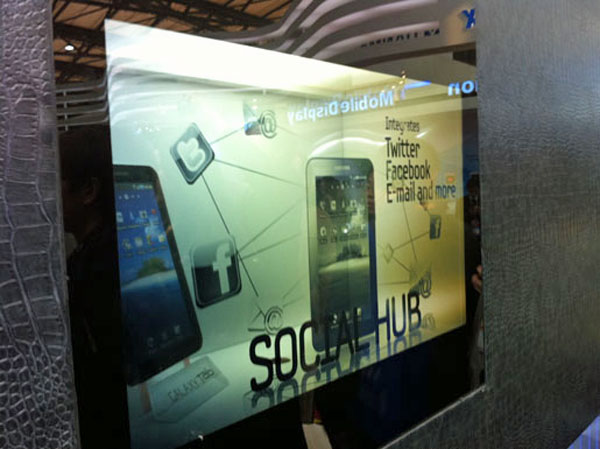 Samsung LCD trasparenti