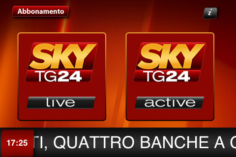 SKY TG24 iphone, touch
