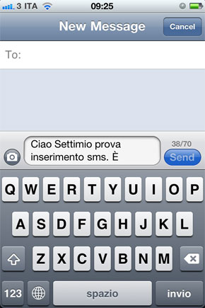 iPhone SMS bug