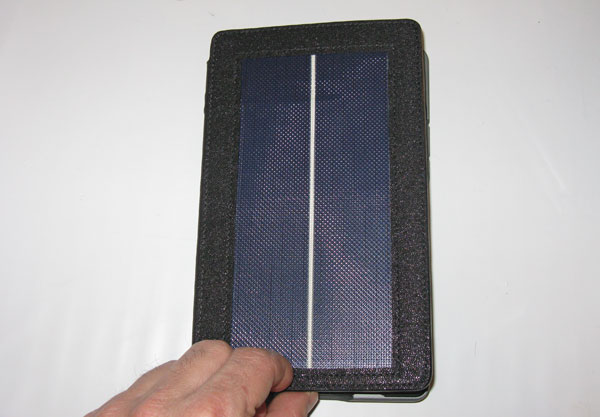 CES 2012 Solar Kindle