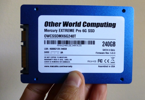 SSD OWC Mercury Extreme Pro 6G di BuyDifferent