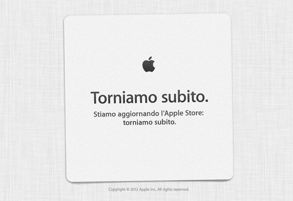 apple store chiuso