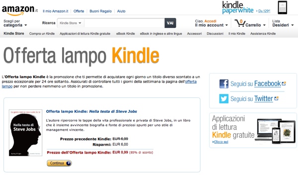 Amazon Nella Testa di Steve Jobs