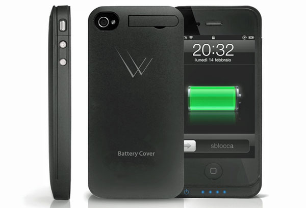Vaveliero Cover con Batteria iPhone 4
