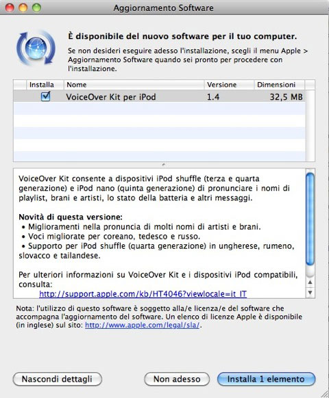 VoiceOver Kit 1.4