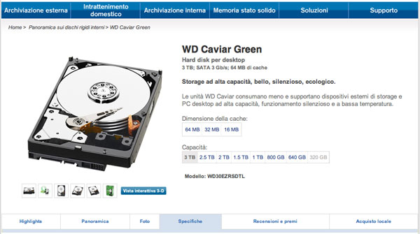 Western Digital Caviar Green 3TB